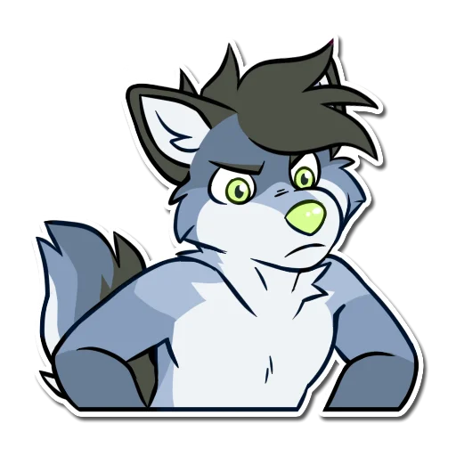 Sticker DuskTheDog - 1