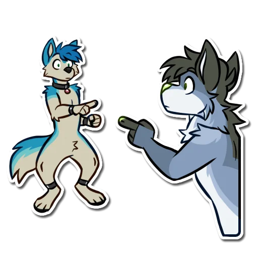 Стикер DuskTheDog - 1