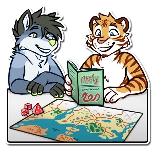 Sticker DuskTheDog - 1