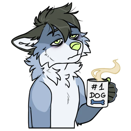 Sticker DuskTheDog - 1