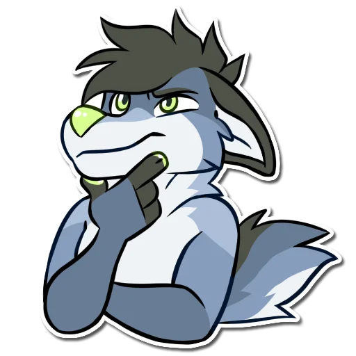 Sticker DuskTheDog - 1