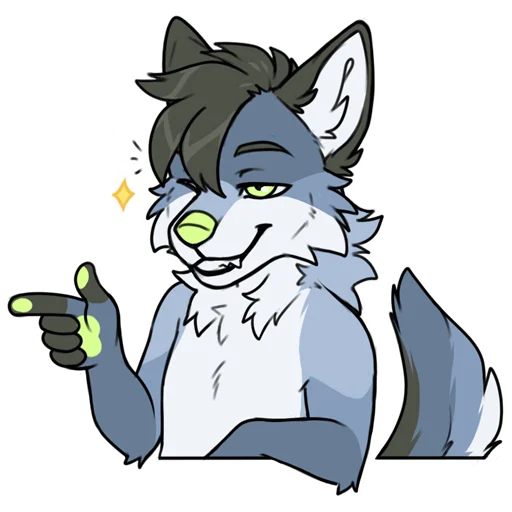 Sticker DuskTheDog - 1