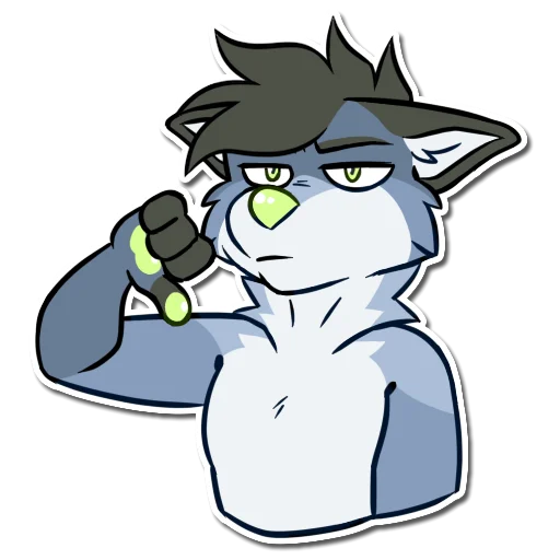 Sticker DuskTheDog - 1