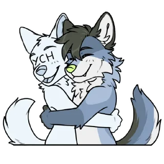 Sticker Dusk the dog - 8