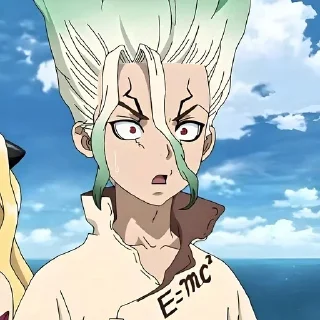 Sticker Доктор стоун @anime_stickerr - 9