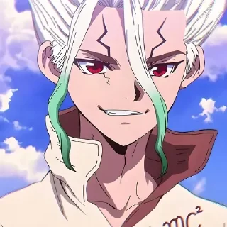 Sticker Доктор стоун @anime_stickerr - 7