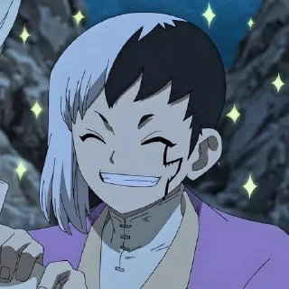 Sticker Доктор стоун @anime_stickerr - 3