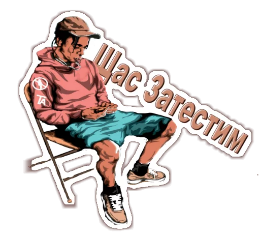 Стикер KRG - 10