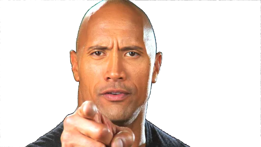 Sticker Dwayne Johnson (The Rock) Sticker Pack - 9