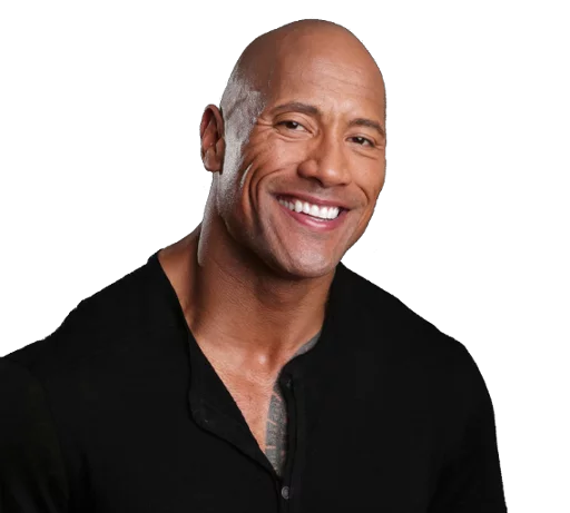 Sticker Dwayne Johnson (The Rock) Sticker Pack - 6