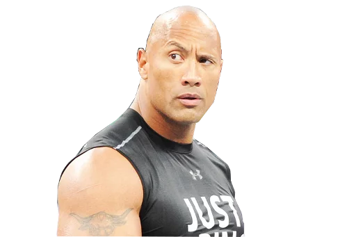 Sticker Dwayne Johnson (The Rock) Sticker Pack - 2
