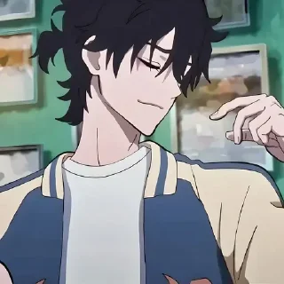 Sticker Агенты времени @anime_sticks - 9