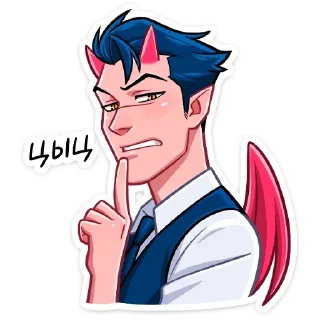 Sticker Дьявол - 1