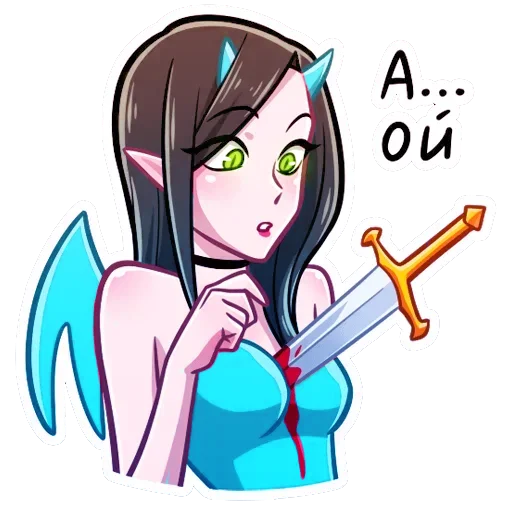 Sticker DyavolitsalJustPlumColor - 1