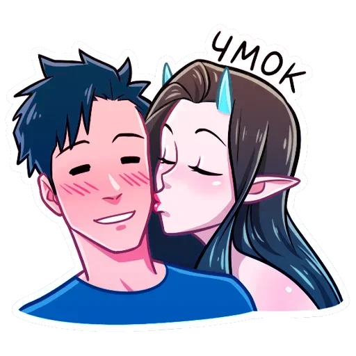 Стикер DyavolitsalJustPlumColor - 1