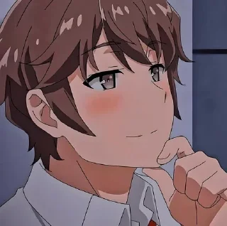 Стикер Этот глупый свин @anime_sticks - 11