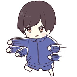 Стикер Джерси-кун @nyasticks - 1