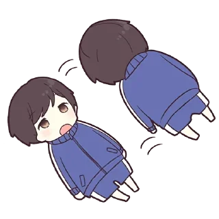 Стикер Джерси-кун @nyasticks - 9