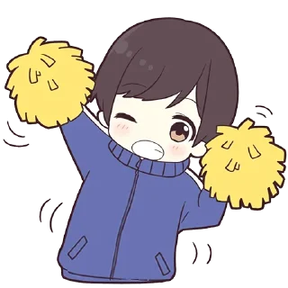 Стикер Джерси-кун @nyasticks - 11