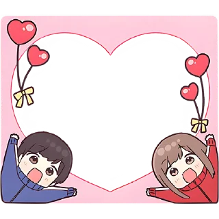 Sticker Джерси пара для фото @Nyasticks - 1