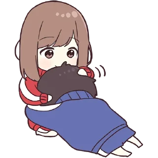 Sticker Джерси-тян 4 @nyasticks - 6