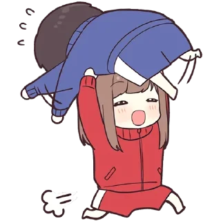 Sticker Джерси-тян 4 @nyasticks - 4