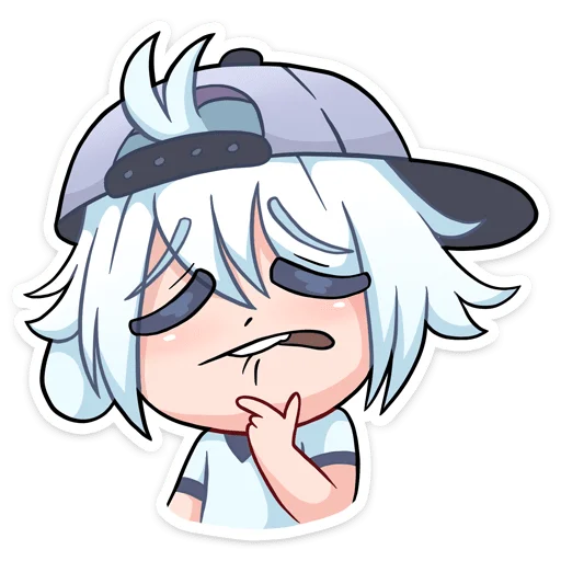 Sticker Эдди @nyasticks - 4