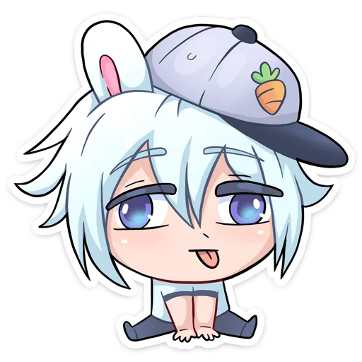 Sticker Эдди @nyasticks - 3