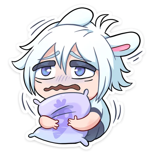 Sticker Эдди @nyasticks - 2