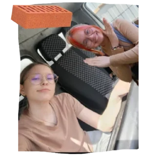 Sticker Эй колючка - 0