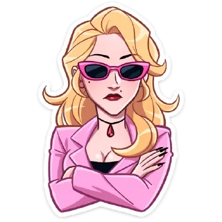 Sticker Элинор @Nyasticks - 2