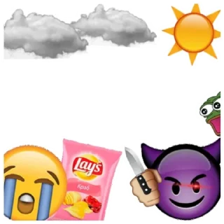 Sticker Эмоджи - 3