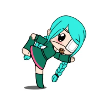 Sticker Энничка  @Klee6969 - 3