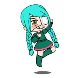 Sticker Энничка  @Klee6969 - 10