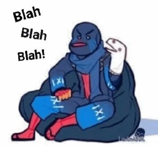 ну красавец-дьявол🍫~ :: @fStikBot - cartoon