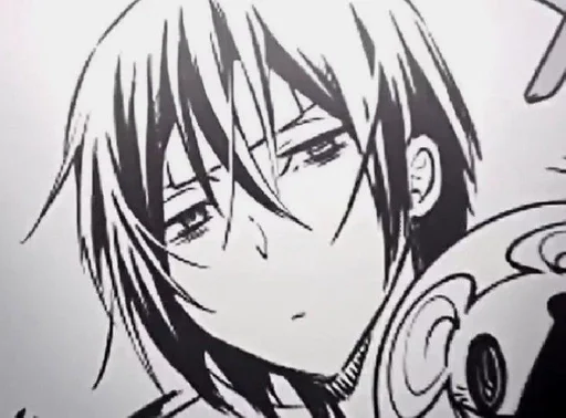 эскиз аниме рисование