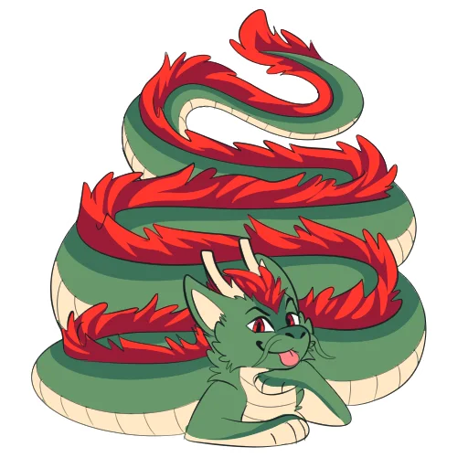 Sticker Easterndragonsbypulex - 1