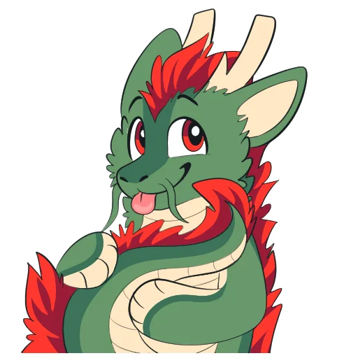Sticker Easterndragonsbypulex - 1