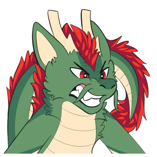 Sticker Easterndragonsbypulex - 1