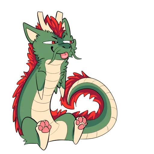 Sticker Easterndragonsbypulex - 1