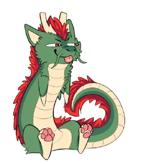 Sticker EasternDragons by Pulexart.com - 5