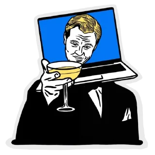 Sticker Ешь Молись Кодируй - 10