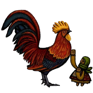 Sticker куколка покушай - 2