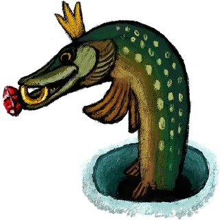 Sticker куколка покушай - 1