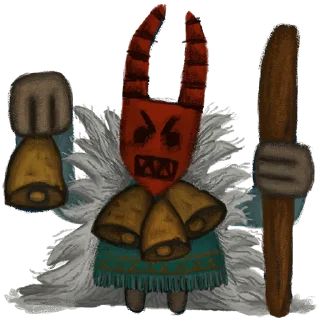 Sticker куколка покушай - 3