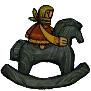 Sticker куколка покушай - 9