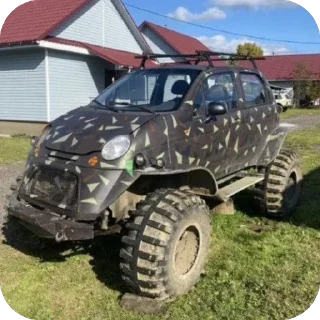 Sticker Еби дай еби вилс - 3