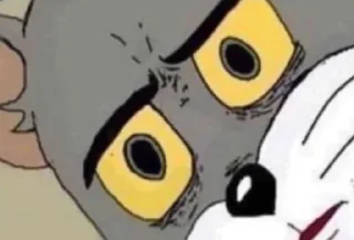 Sticker Серьёзное ебало - 10