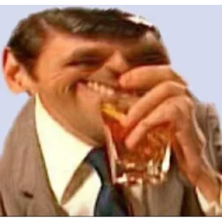 Sticker Серьёзное ебало - 1