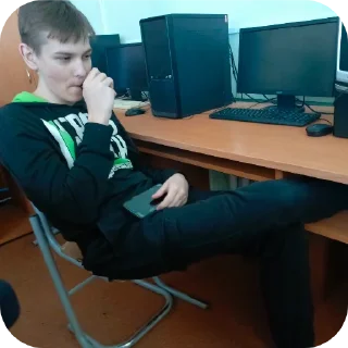 Sticker Ебантяи - 7